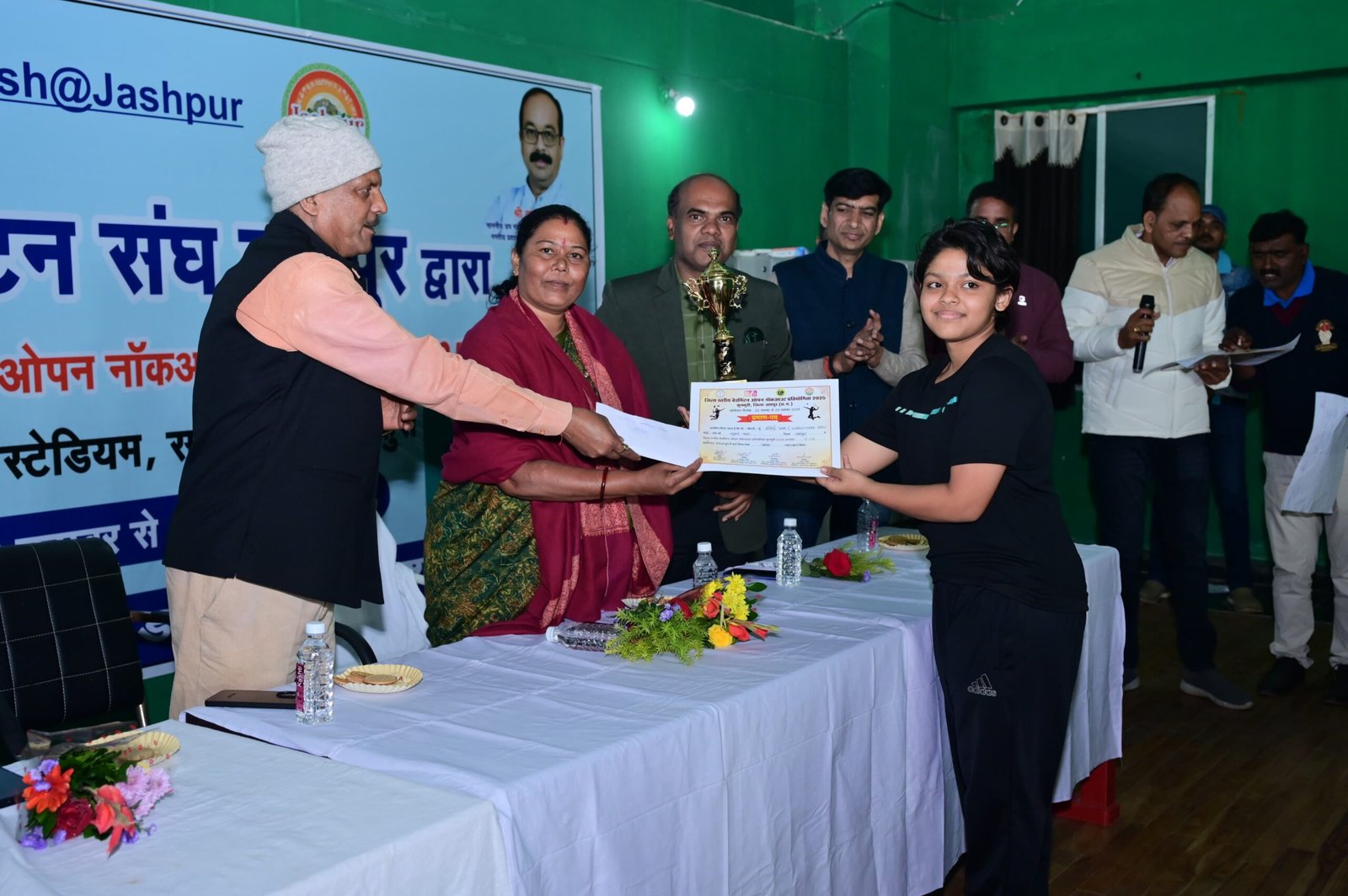 जशपुर का खेल भविष्य उज्ज्वल: कुनकुरी में जिला स्तरीय बैडमिंटन प्रतियोगिता का भव्य समापन