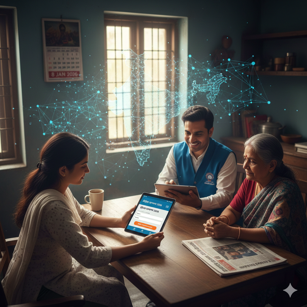 भारत की पहली डिजिटल जनगणना: 1 अप्रैल 2026 से होगा आगाज़, जानें घर बैठे कैसे दर्ज करा सकेंगे अपनी जानकारी