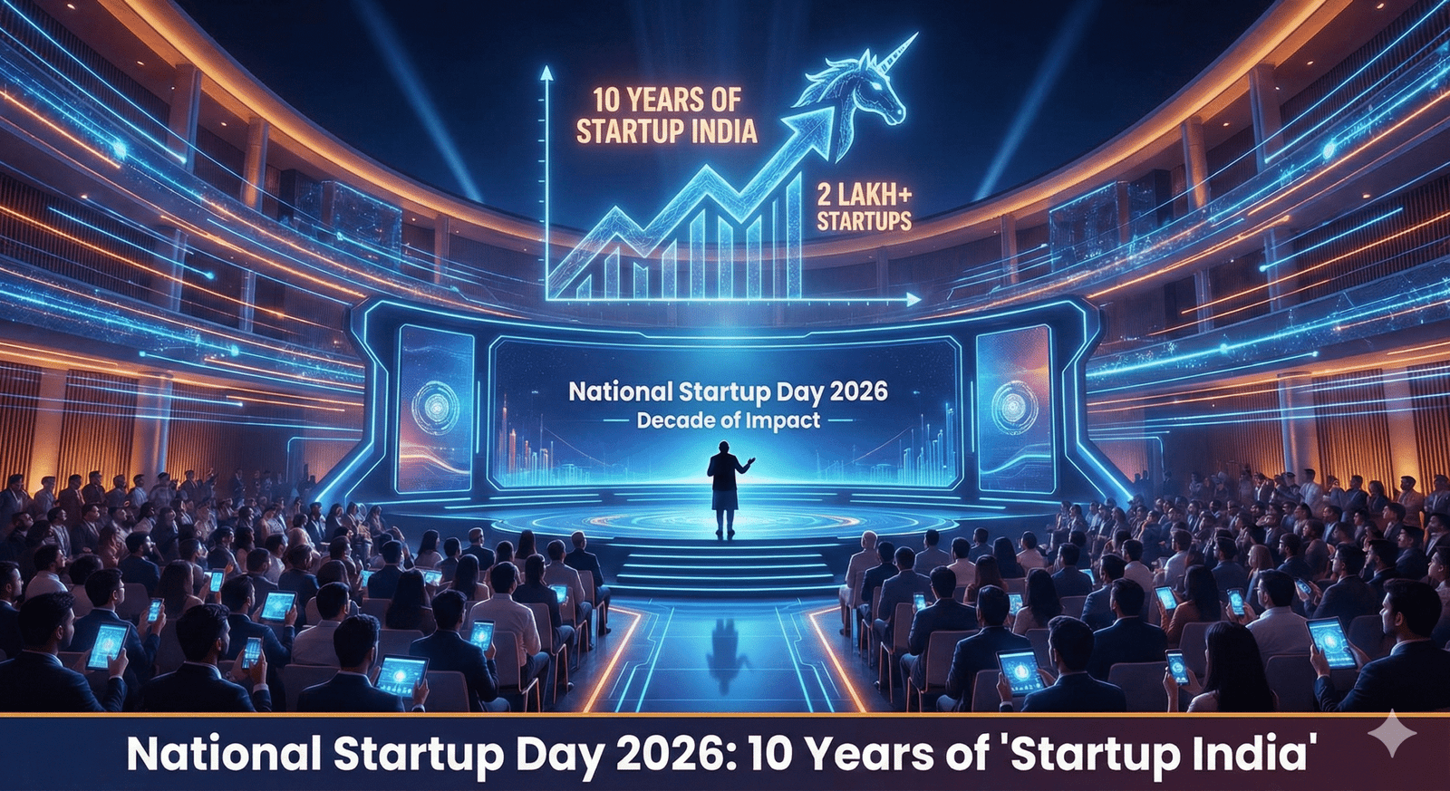 National Startup Day 2026: ‘स्टार्टअप इंडिया’ के 10 साल पूरे, भारत मंडपम में पीएम मोदी ने किया ‘Decade of Impact’ का जश्न, देश में अब 2 लाख से ज्यादा स्टार्टअप्स