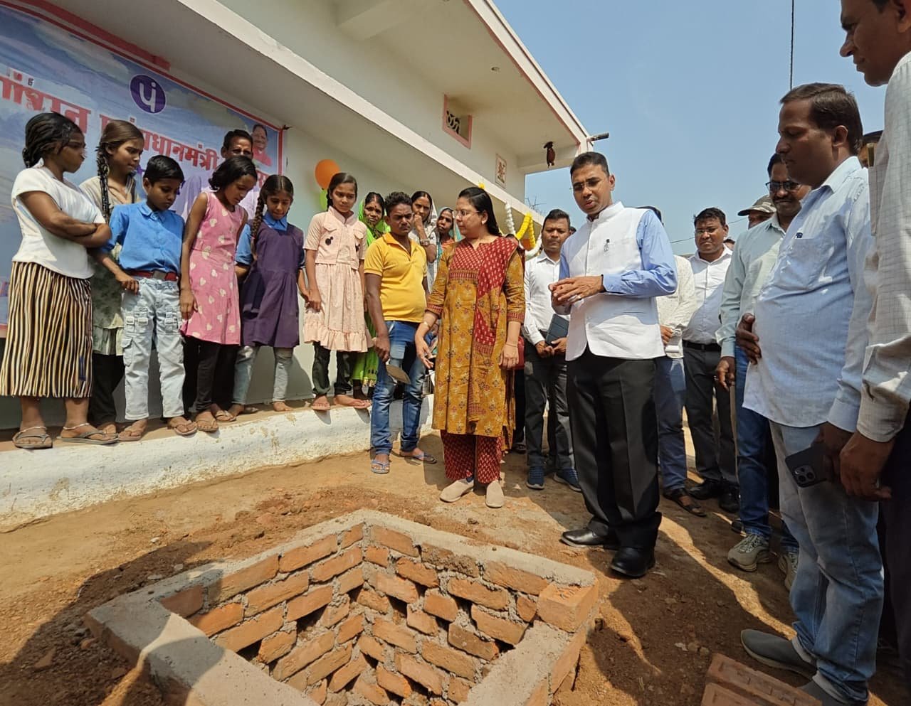 बलौदाबाजार-भाटापारा जिले ने जल संरक्षण में रचा इतिहास, 15 दिनों में बने 31 हजार रेन वाटर हार्वेस्टिंग सिस्टम
